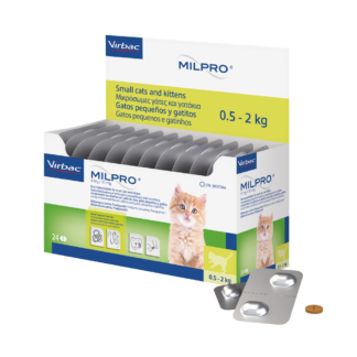 Milpro Desparasitante Interno Kitten 0.5-2 Kg 1 comprimido.