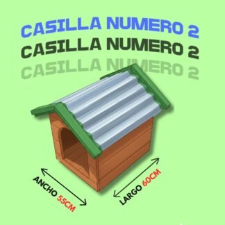 CASILLA MADERA N°2 55X60cm