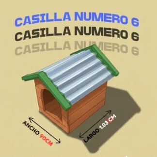 CASILLA MADERA N°6  90X103cm